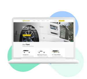 Executive Travel website